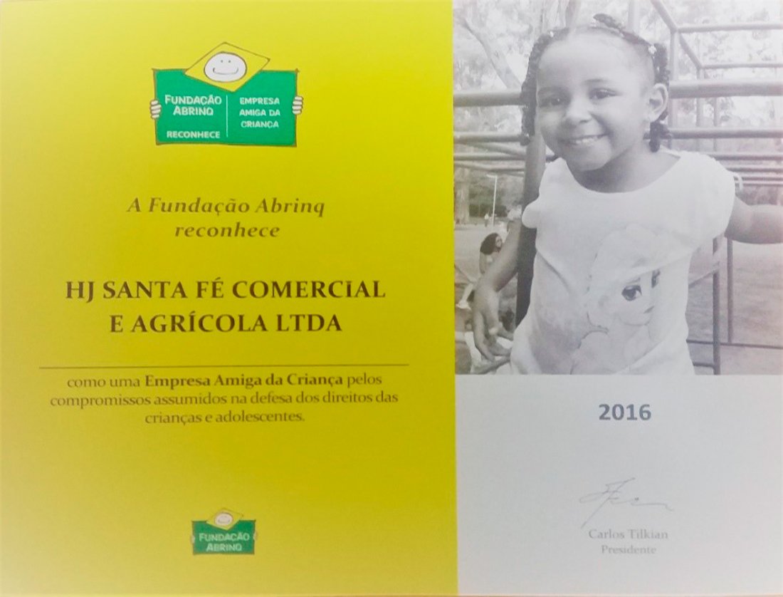 Certificado Abrinq